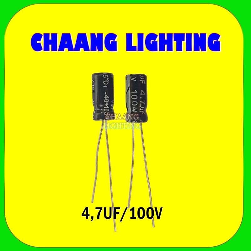 4.7UF100V 4.7UF100V ELCO 4.7UF 100V 105' KAPASITOR 4.7UF100V 105''