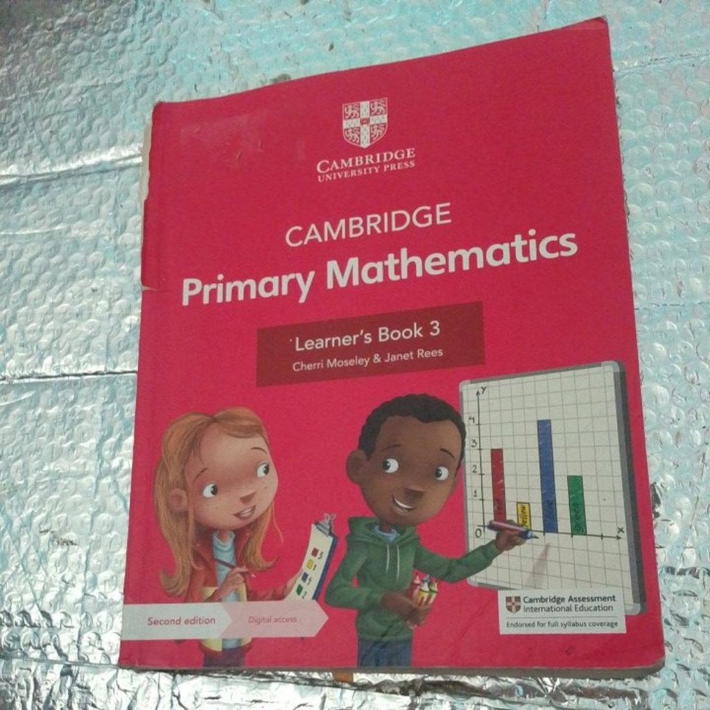 buku pelajaran original Cambridge primary mathematics