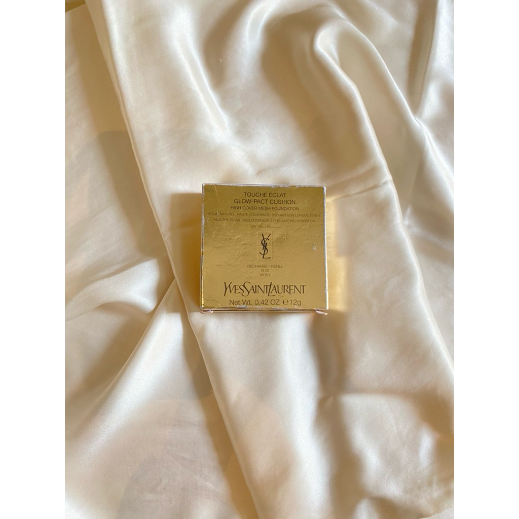YSL Glow-Pact Cushion High Cover Mesh Foundation (Refill) | Shade B20 Ivory
