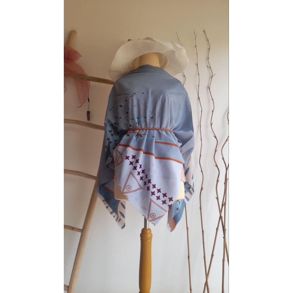 jilbab segiempat syari Hijab segiempat syari kerudung segi empat syari Ukuran 130x130