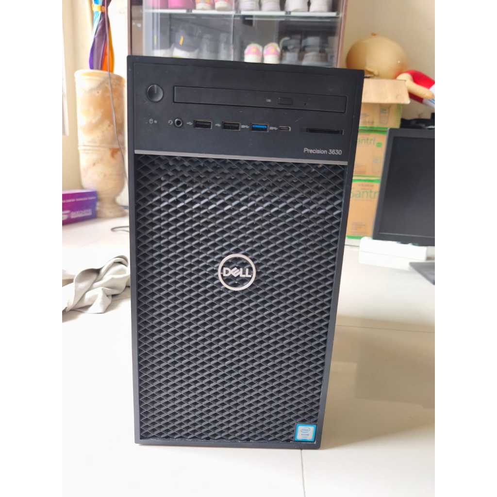 Dell Precision 3630 Tower Xeon E-2174G Nvdia Quadro Komputer Design Autocad Tekla