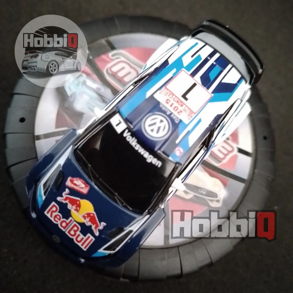majorette vw polo r wrc redbull loose