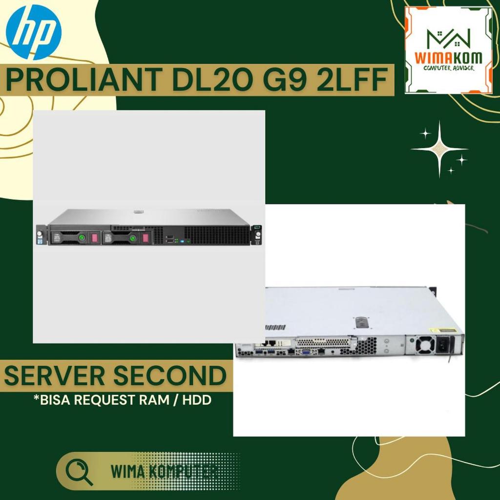 HPE Proliant DL20 Gen 9 Intel Xeon E3-1220 V5, RAM 8GB, HDD1TB (N)