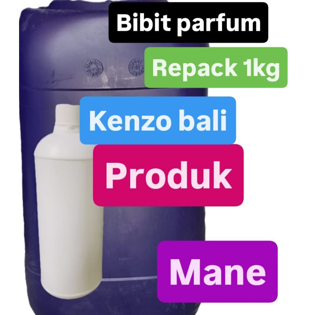 Bibit/Biang Parfum Murni Kenzo Bali Produk MANE Repack 1kg