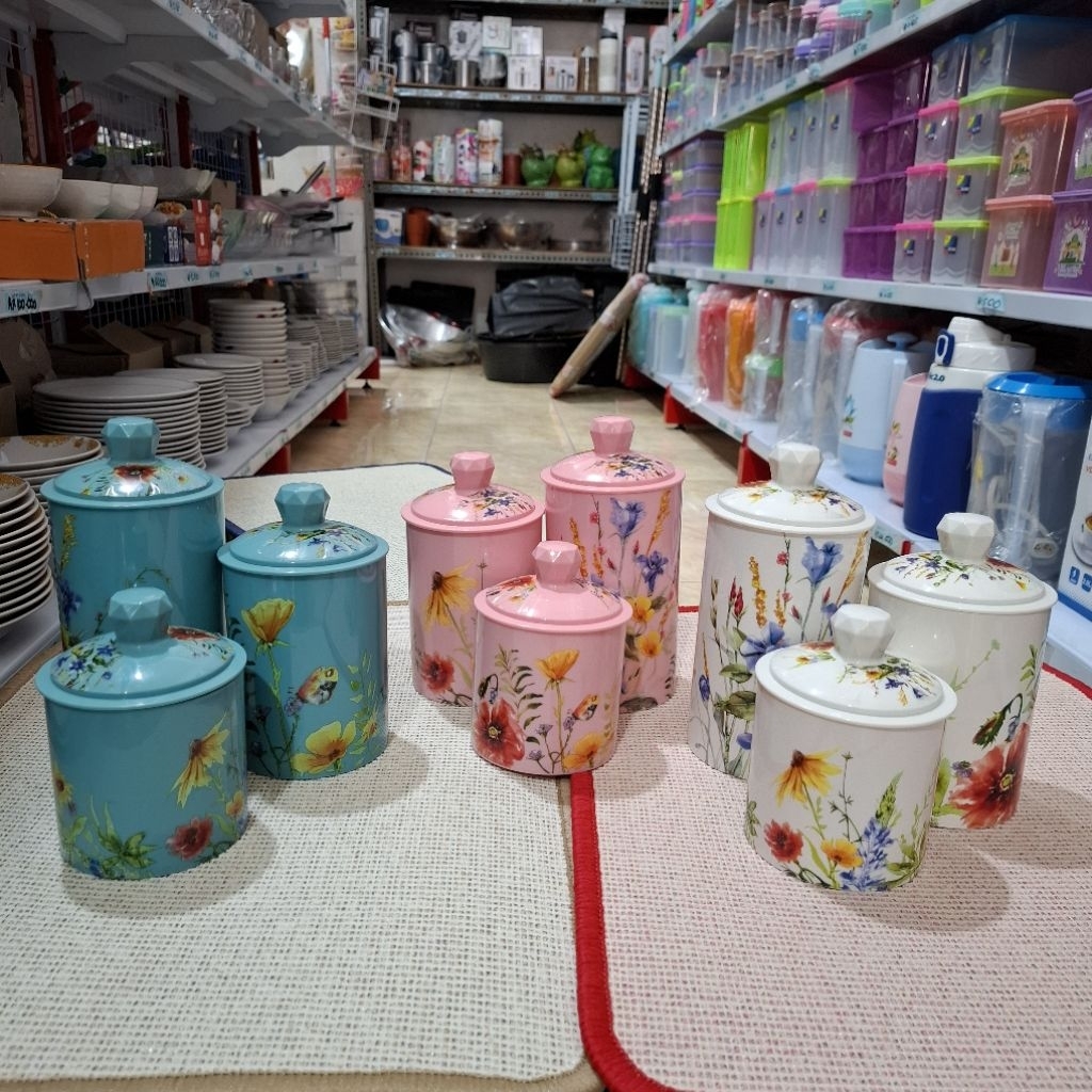 Toples set akrilik/Toples kue/Toples plastik akrilik bunga