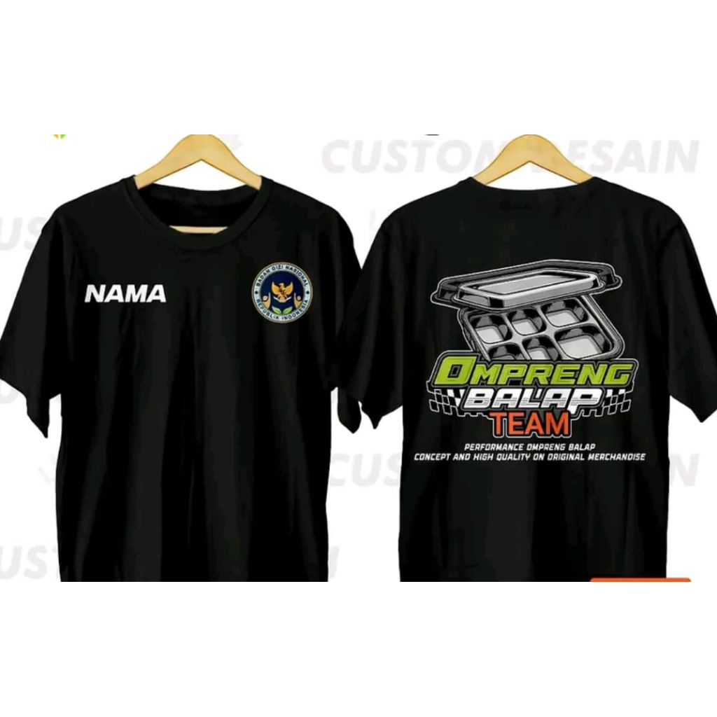 kaos ompreng balap team sppg