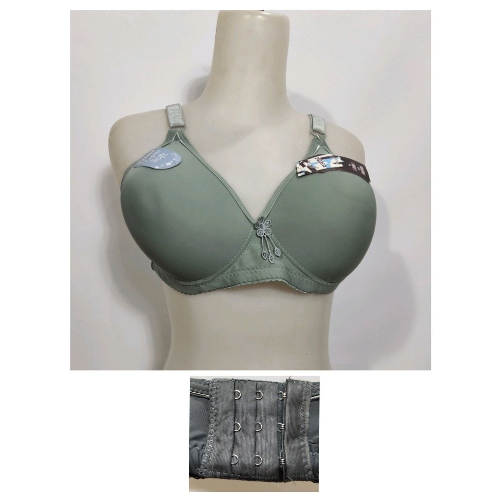 BH Cup C To D ( C55 ) Size 46 -52  Kait 3 pakai Spons Tanpa kawat Bra Remaja dewasa Pakaian dalam wa