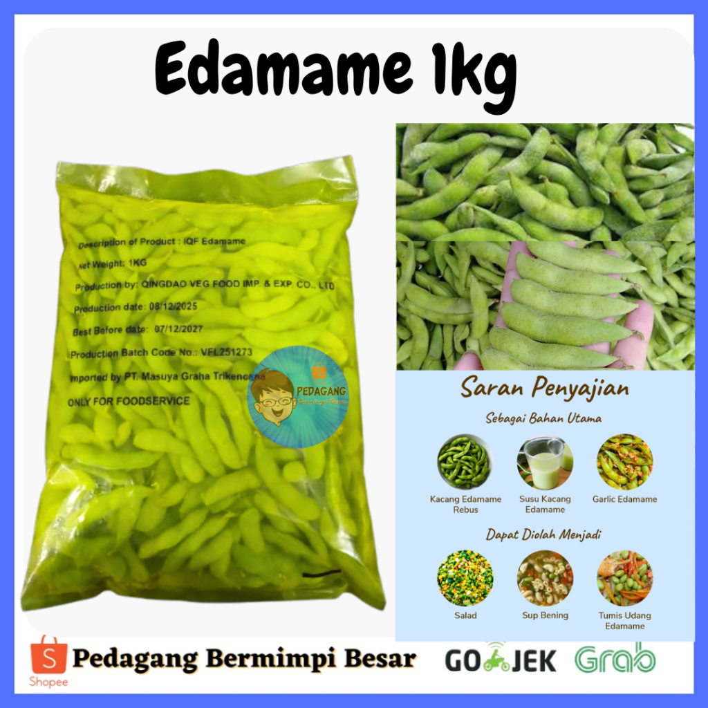 Edamame 1kg/ Kacang Edamame