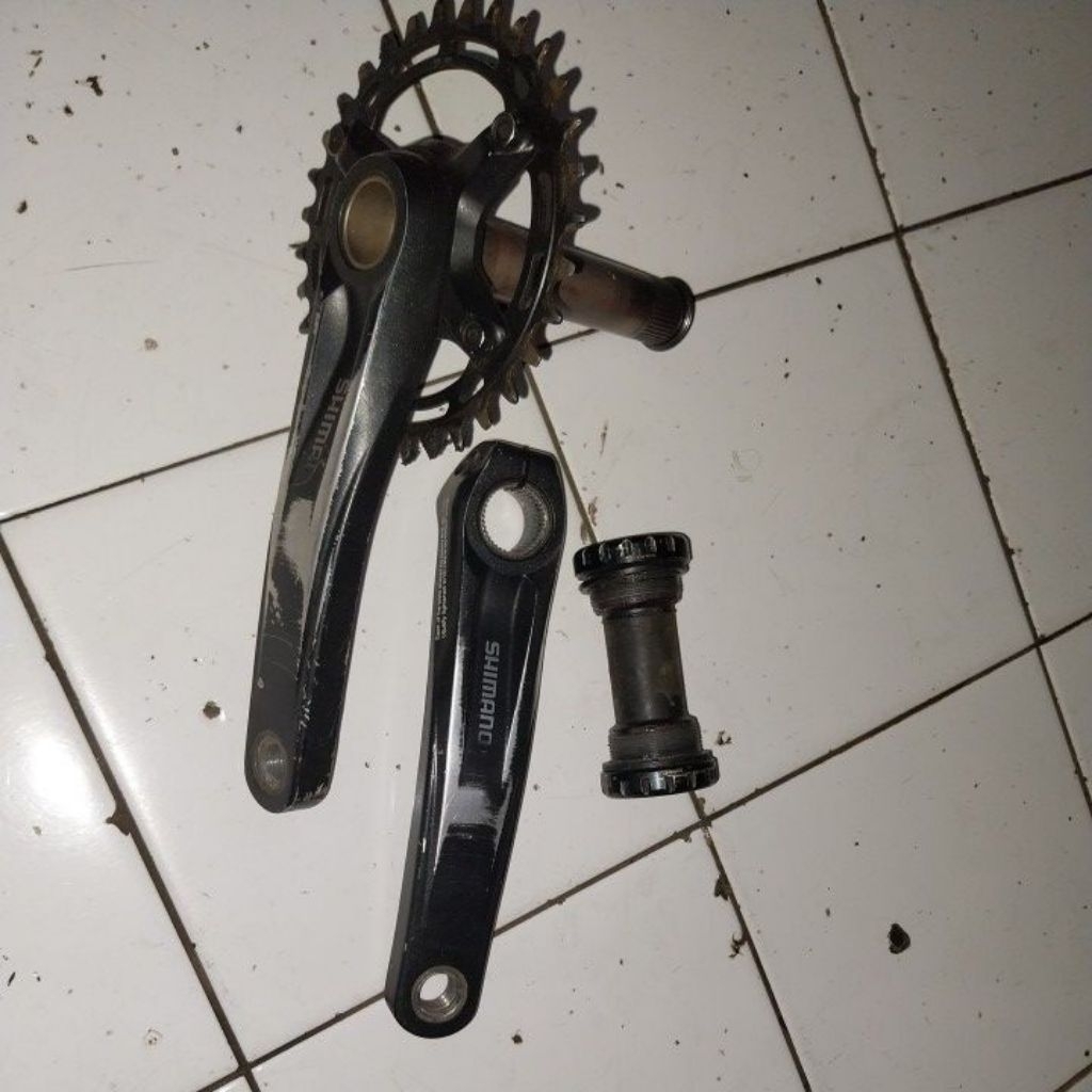 crank deore single speed