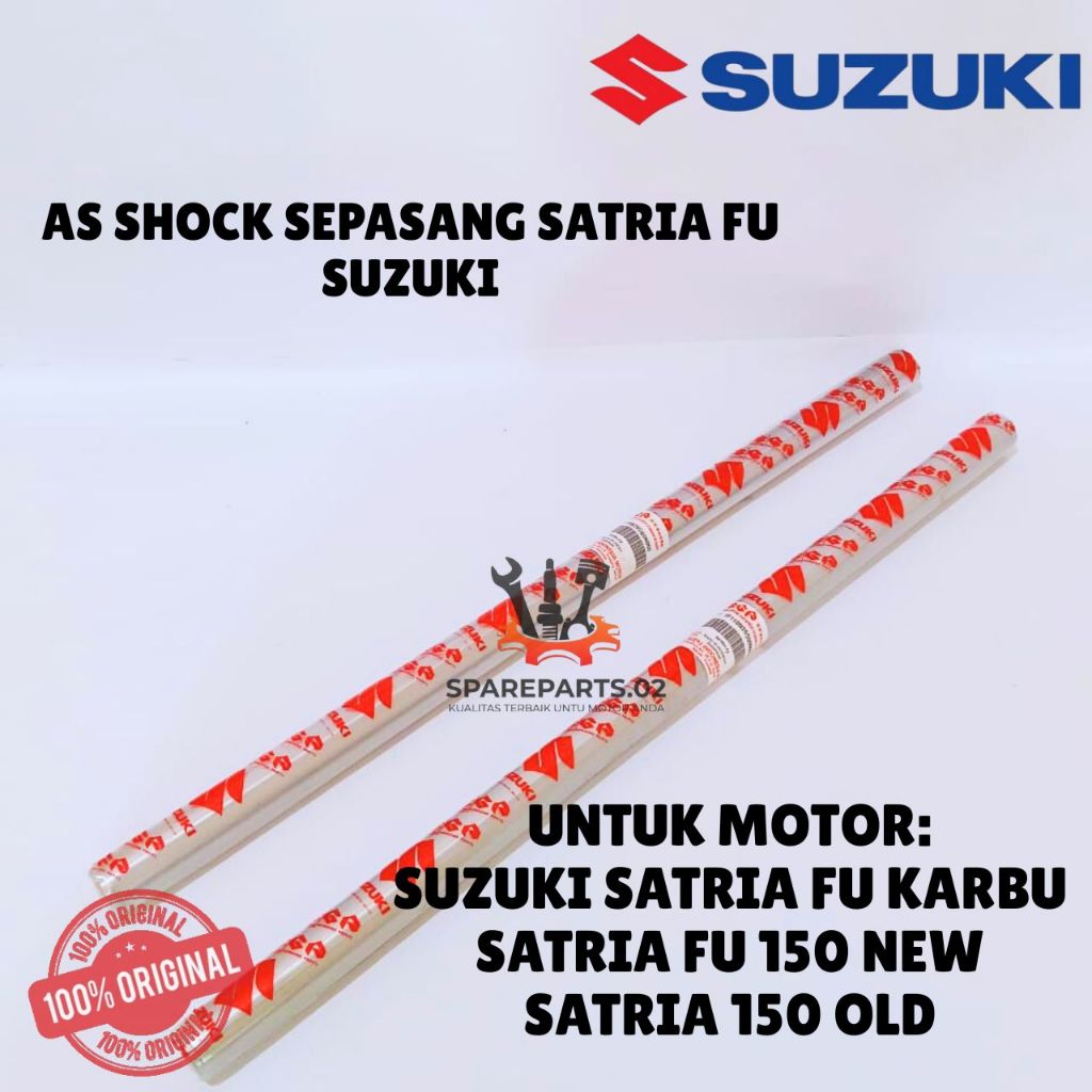 AS SHOCK DEPAN SEPASANG SATRIA FU ORIGINAL SUZUKI, SATRIA FU KARBU, AS SHOCK SATRIA FU 150 NEW, AS S