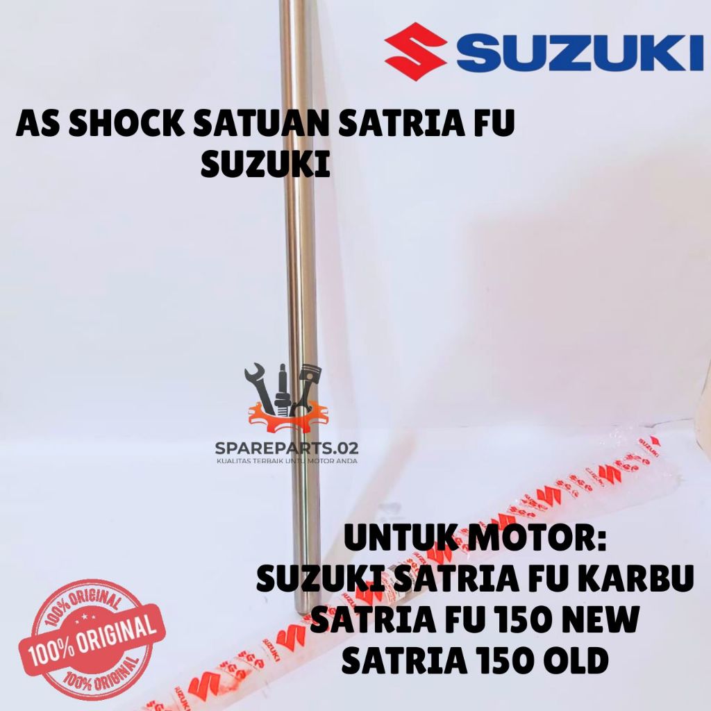AS SHOCK DEPAN SATUAN SATRIA FU ORIGINAL SUZUKI SATRIA FU KARBU, AS SHOCK SATRIA FU 150 NEW, AS SHOC
