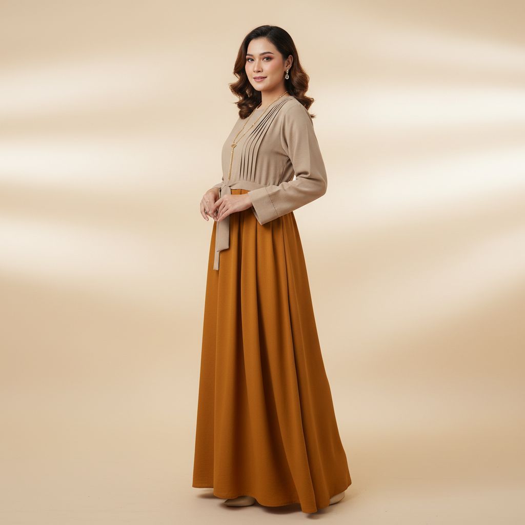 Jihan Dress Gamis Raya Series by Knara