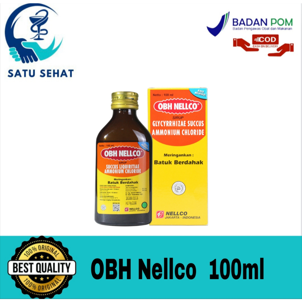 OBH Nellco Batuk Berdahak 100 mL - Obat Batuk Berdahak