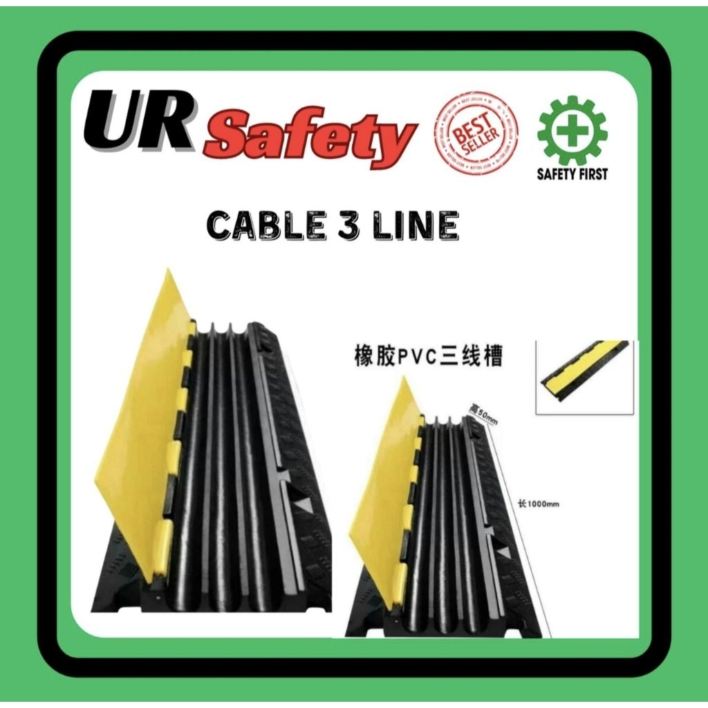 Speed bump cable protection 3 line / polisi tidur