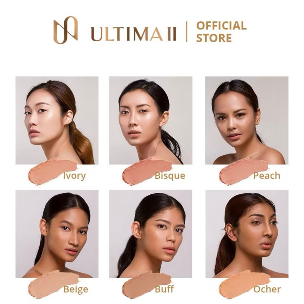 Preloved Ultima delicated cream powder beige.. br 1x swipe .. slh shades