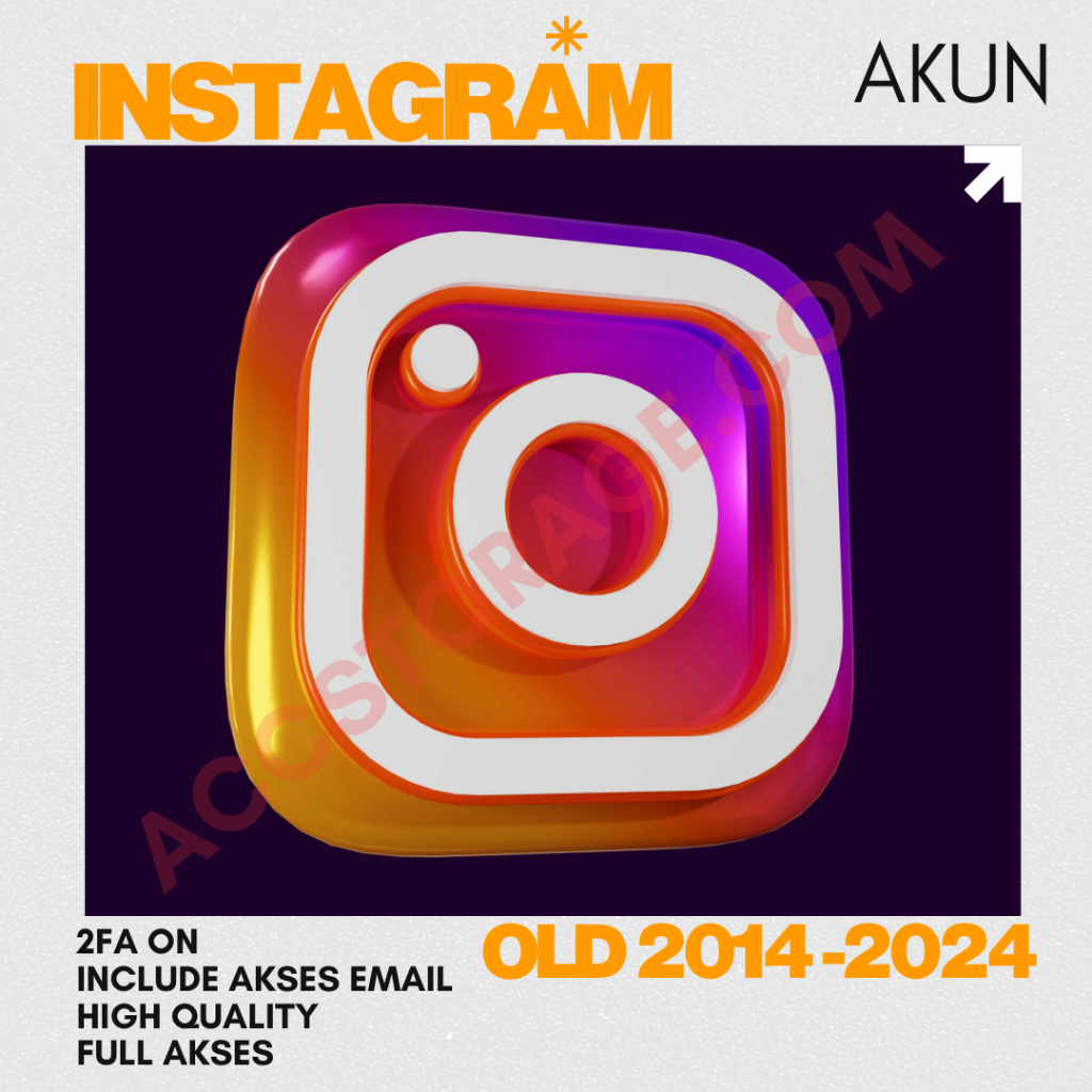 Akun Instagram Old / Tua / Lawas 2014 - 2024