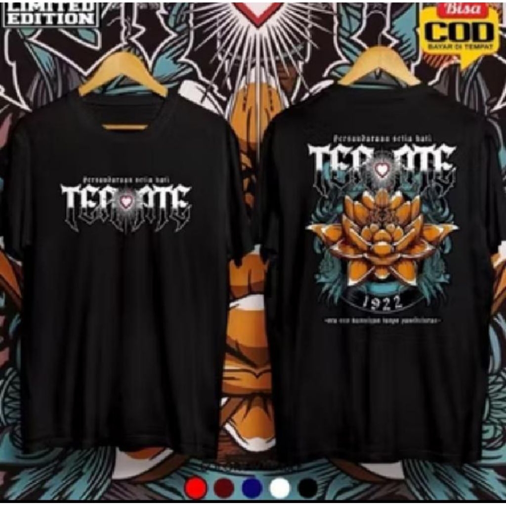 Kaos PSHT 1922/Kaos PSHT Bunga Ternate/ Kaos PSHT Distro Simple