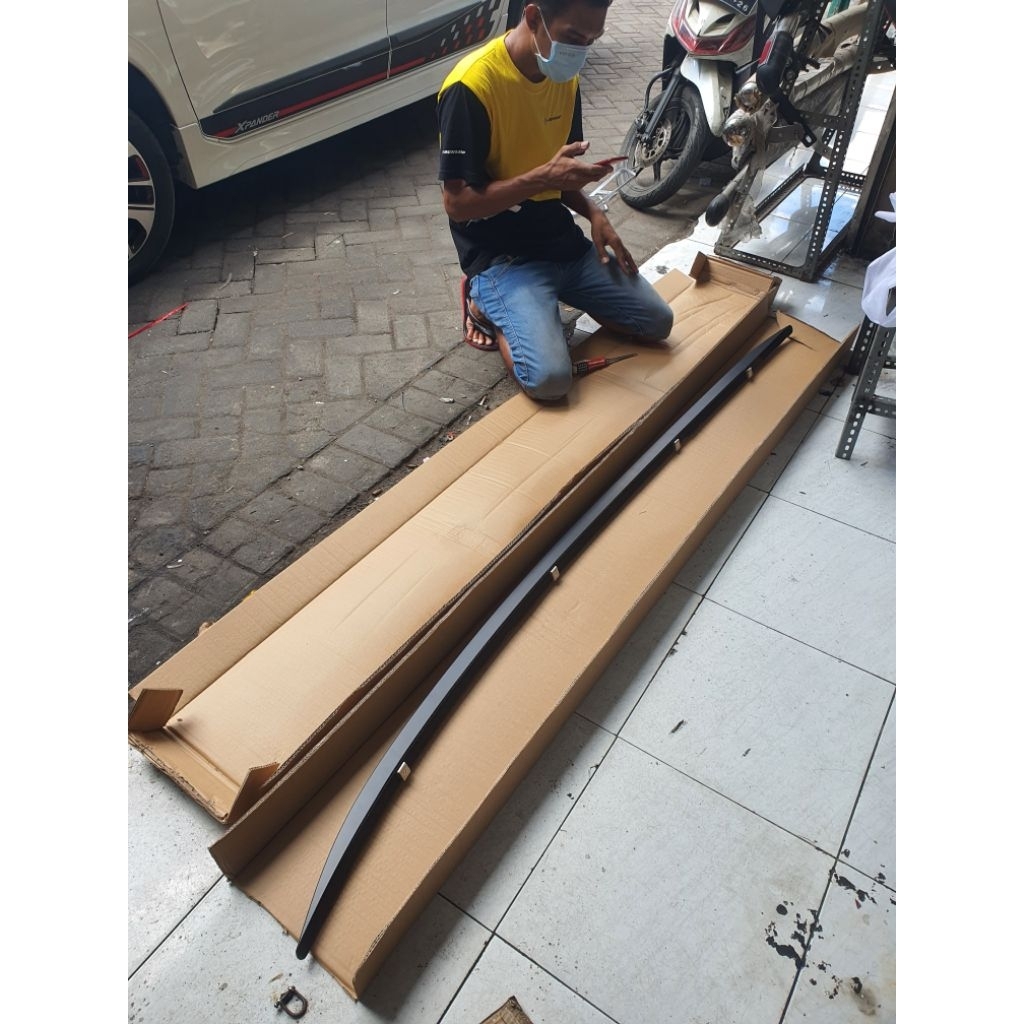 paket roofrail dan crossbar xpander by otorack otoproject