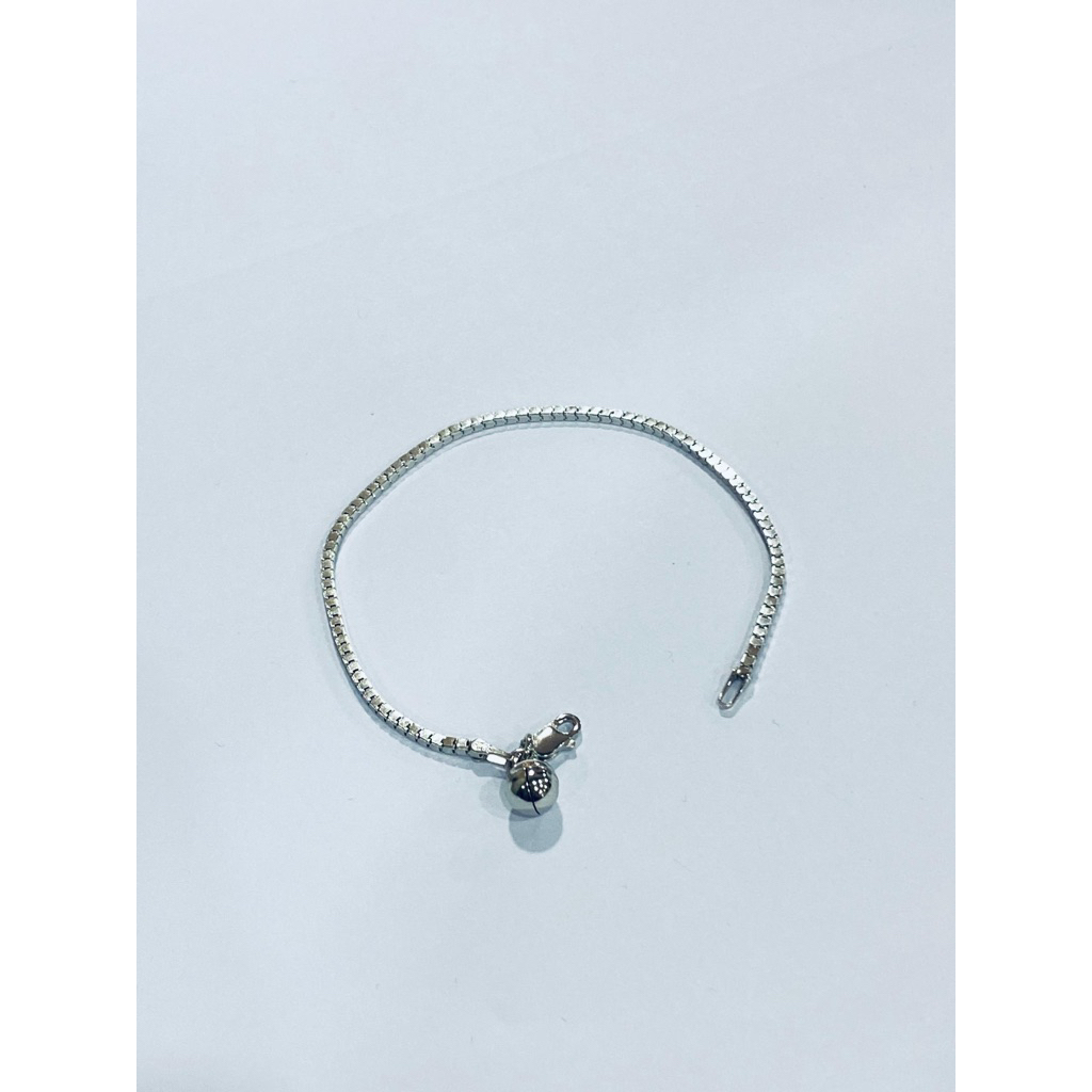 Gelang Tangan Perak 925 Rantai Italy Polos