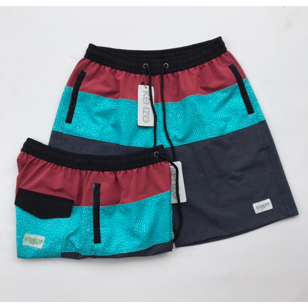 BOARDSHORT PENDEK KOLOR PRIA DEWASA PANTAI