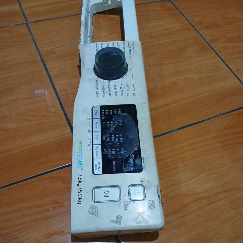 MODUL DISPLAY MESIN CUCI SAMSUNG FRONT LOADING