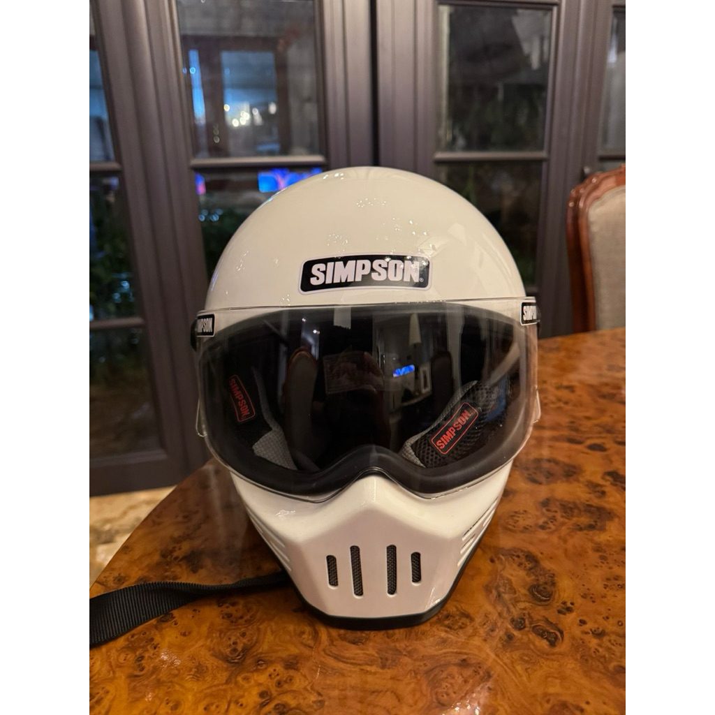 HELM SIMPSON M30 BANDIT WHITE