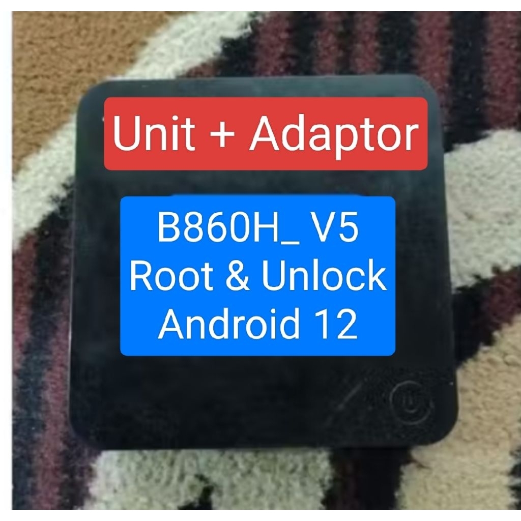Stb B860h V5 Root Unlock_EBS_Android 12-Ram 2 giga