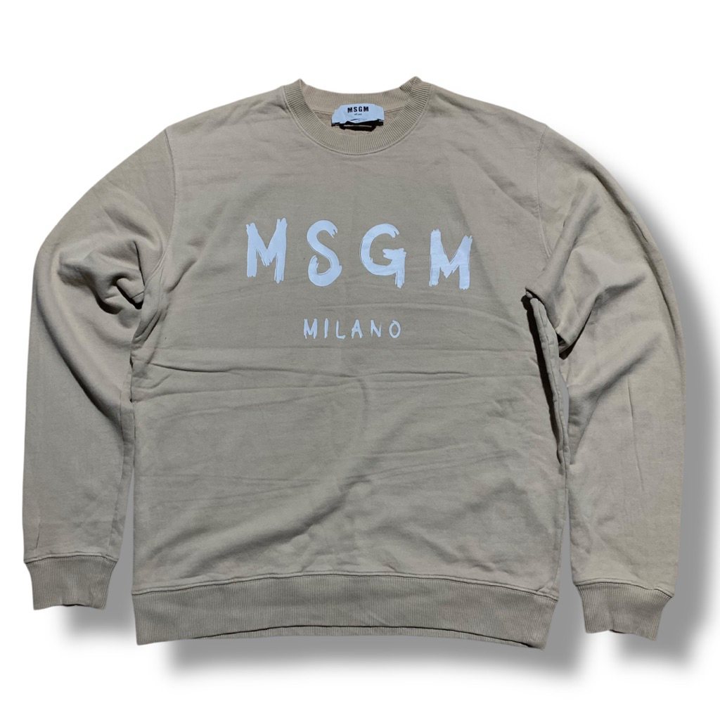 MSGM Milano Basic Logo Sweatshirt