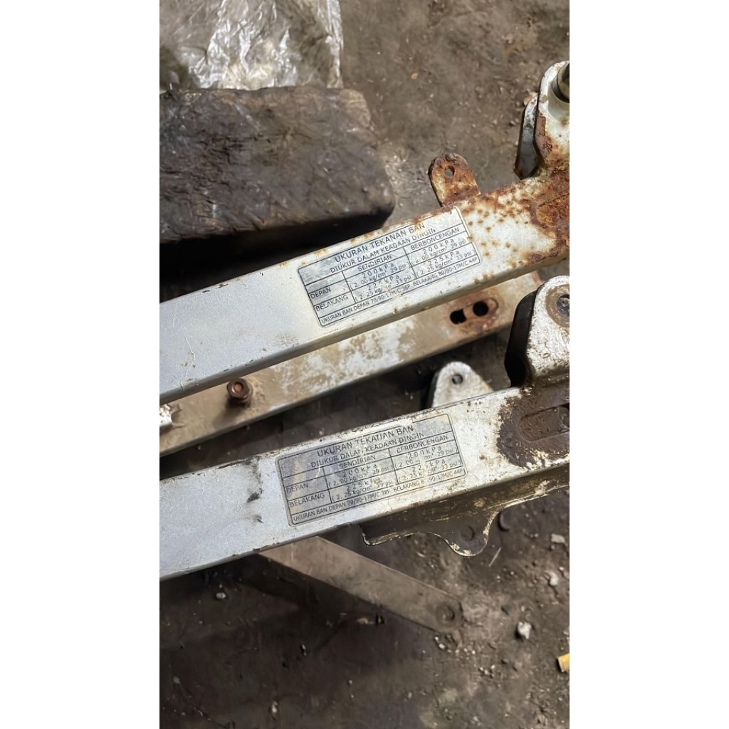 arm shogun125 original copotan second