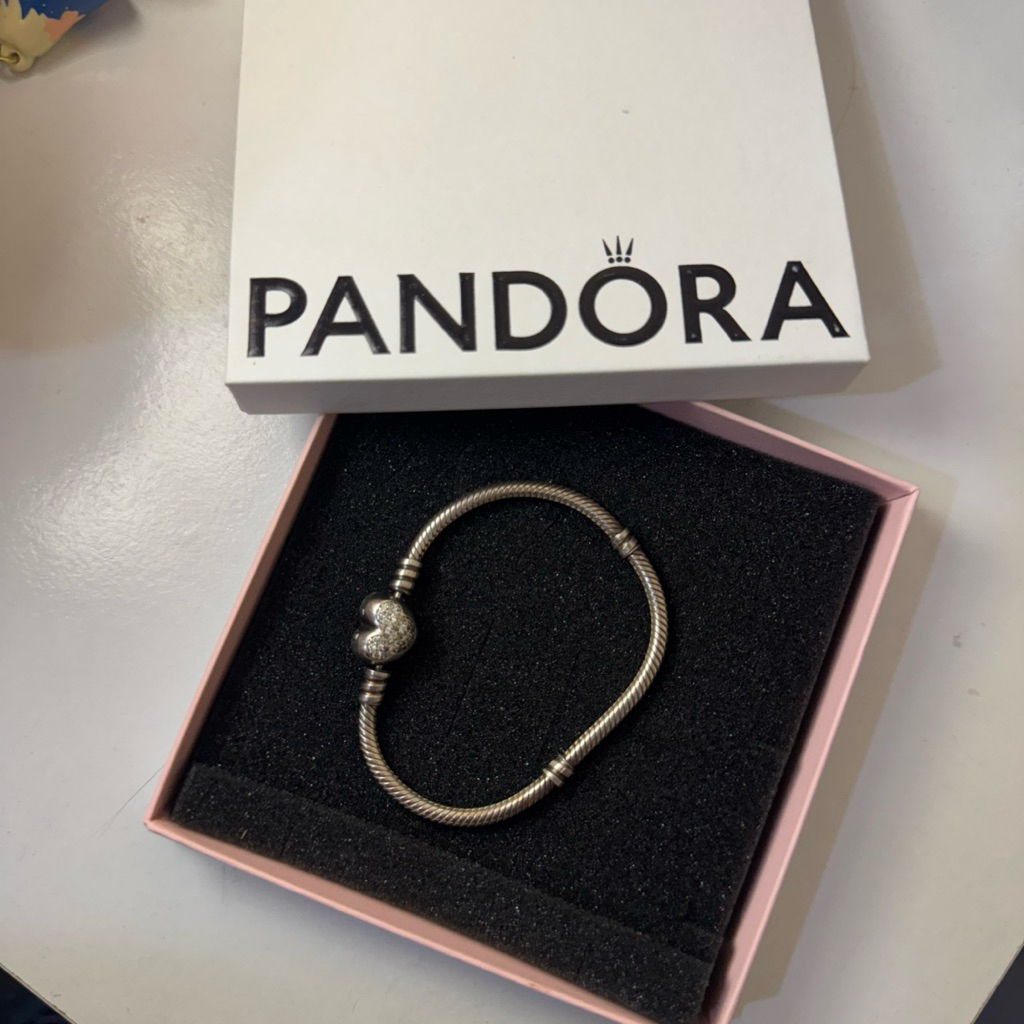 Pandora bracelet mickey love original size 16