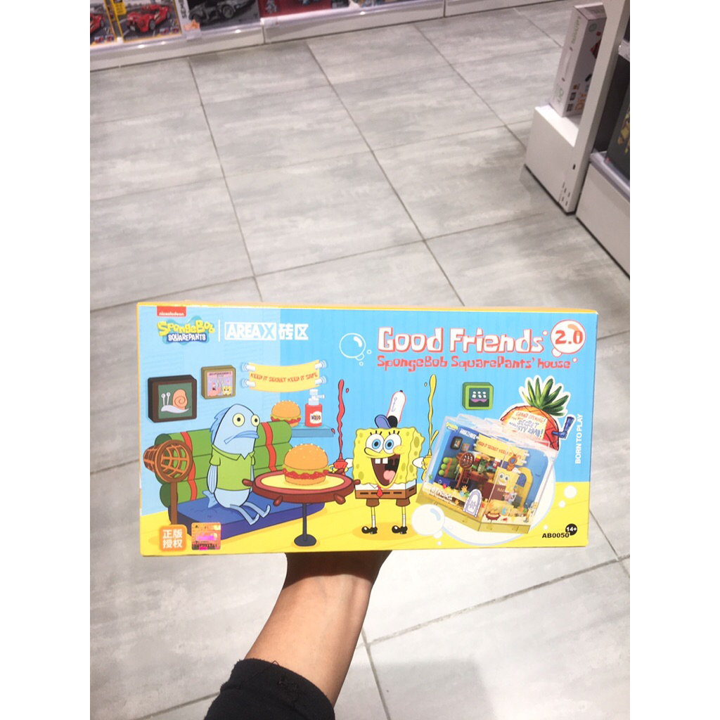 AreaX lego spongebob/ lego/ mainan blok