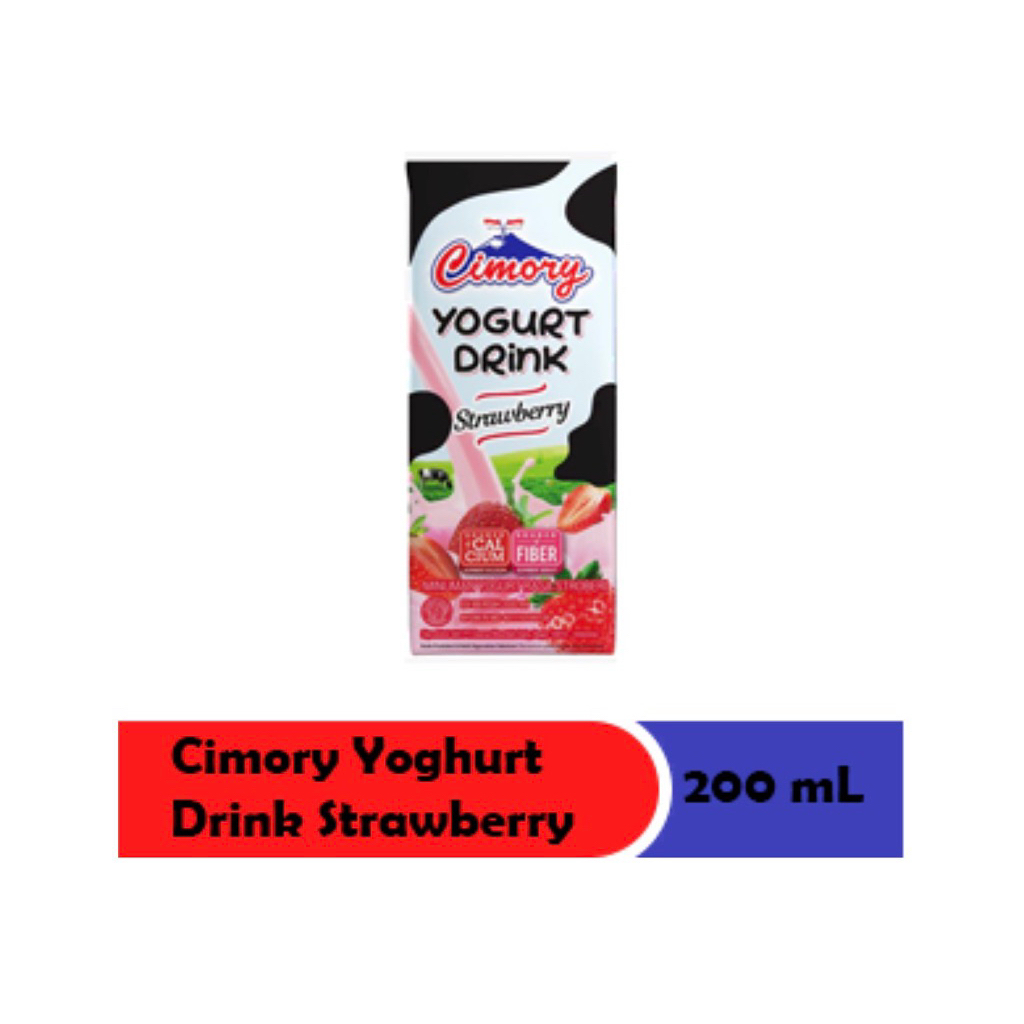 CIMORY Yogurt Drink Strawberry 200ml - 1 dus 24 kotak