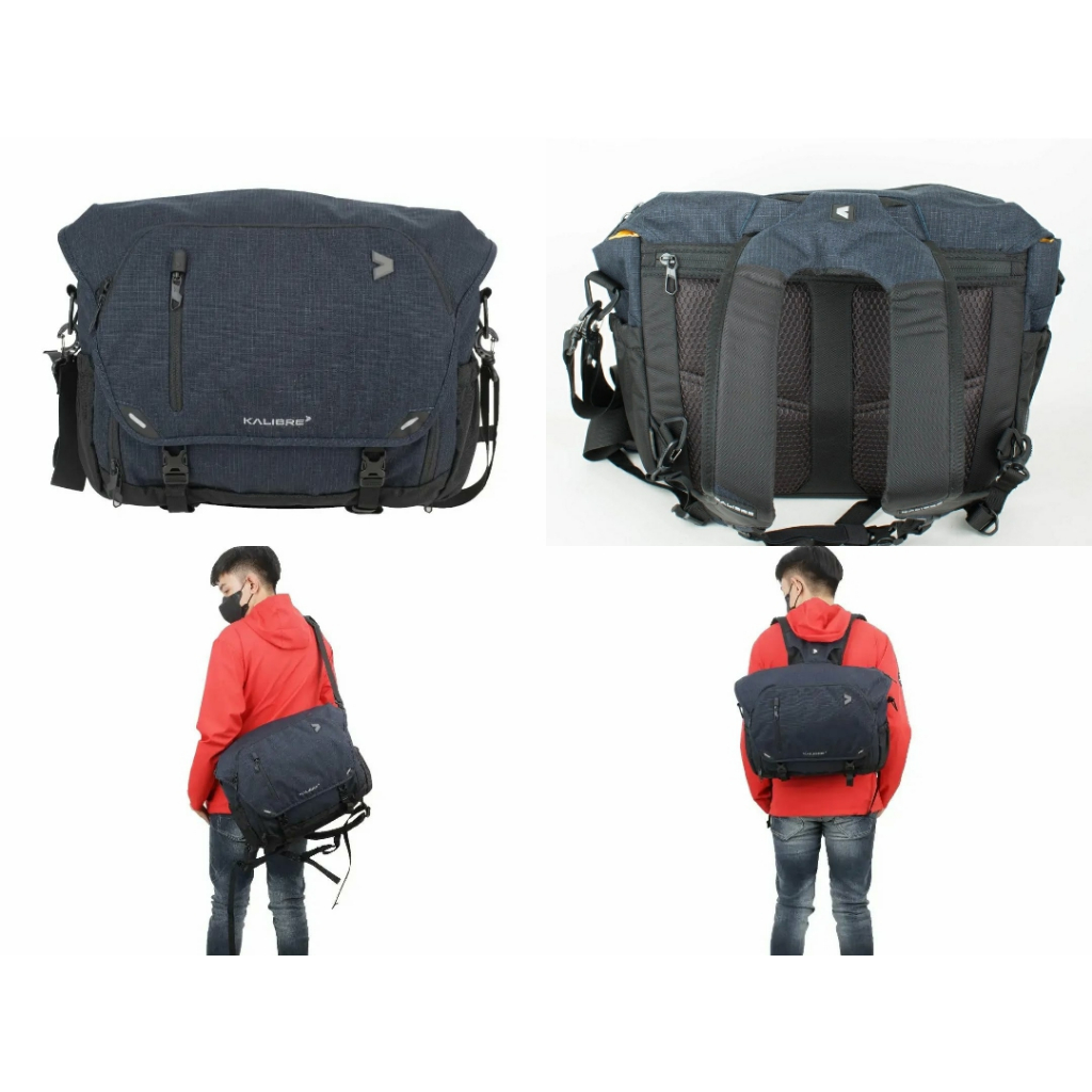Tas Backpack Slempang Selempang 28L Liter Gendong Jinjing Sling Bag Multifungsi Kamera Laptop Gadget