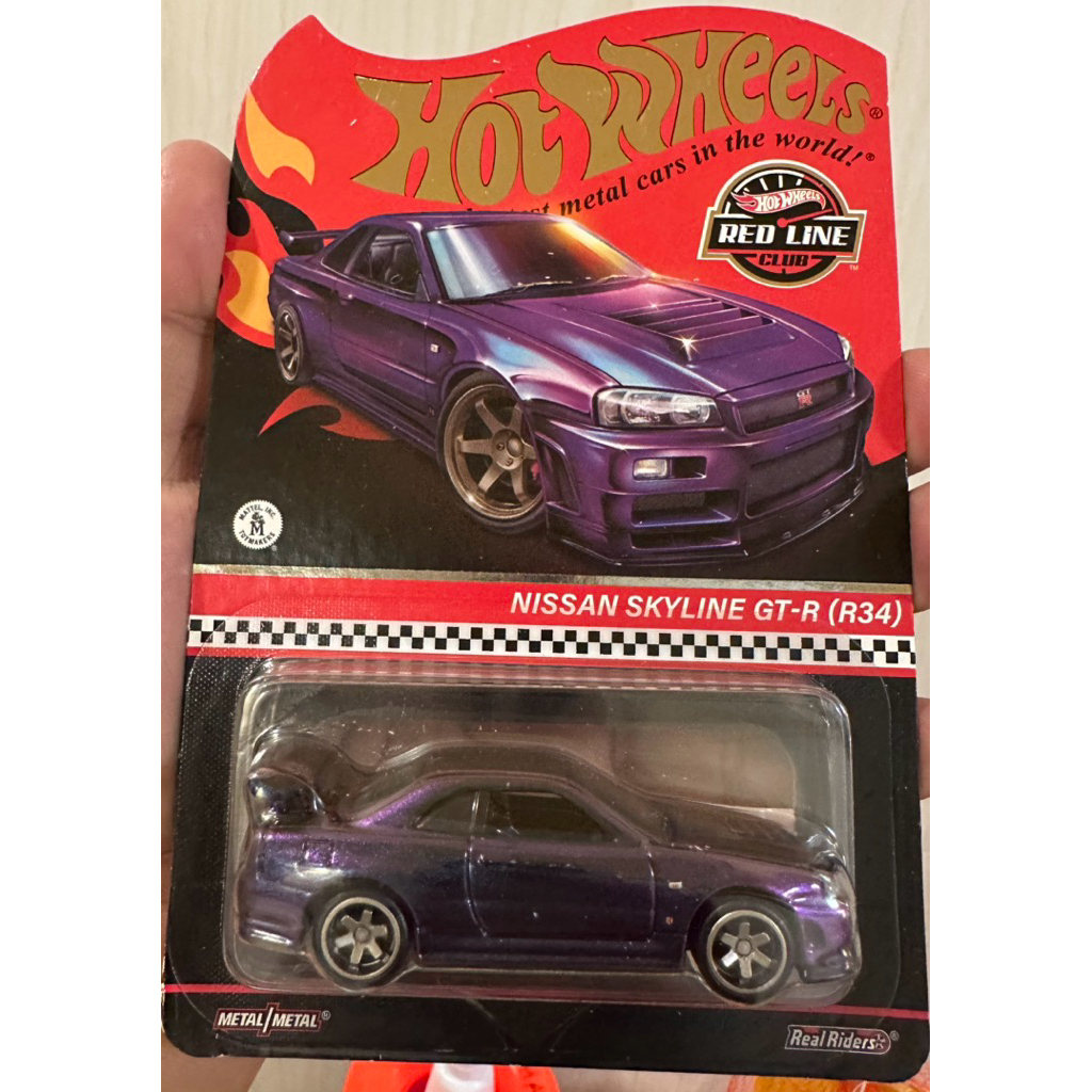 Hot Wheels RLC SKYLINE GT-R (R34)