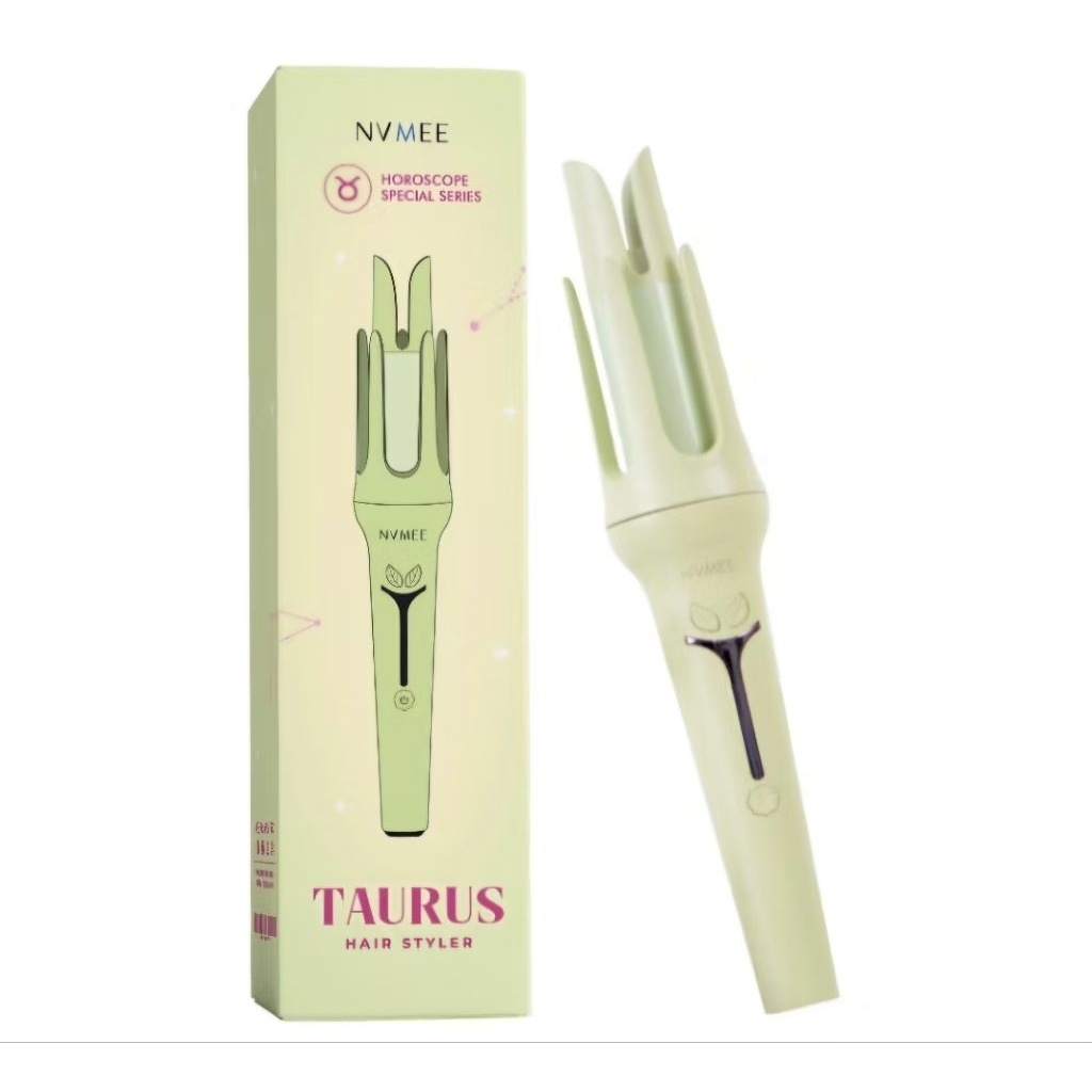 Preloved Catokan Rambut Keriting Otomatis NVMEE Taurus dengan Pemanas Keramik Ionic Vol.1