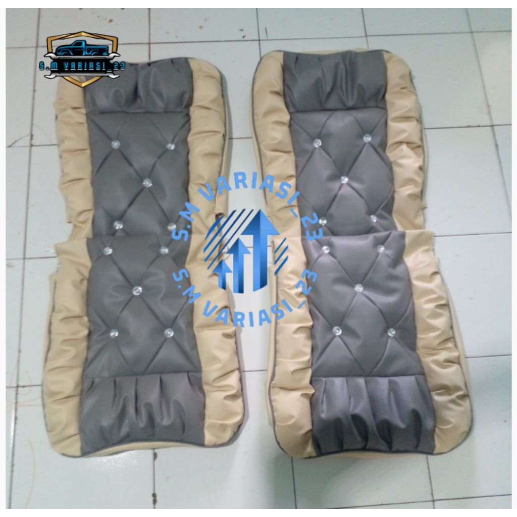 Sarung jok mobil suzuki Apv mega cerry model sofa