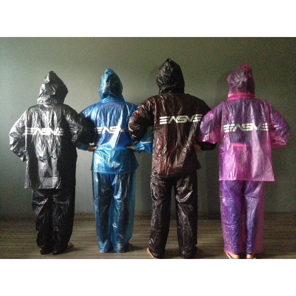 JAS HUJAN SETELAN DEWASA ASV TYPE 4 CARBON- MANTEL HUJAN-RAICOAT BAJU CELANA