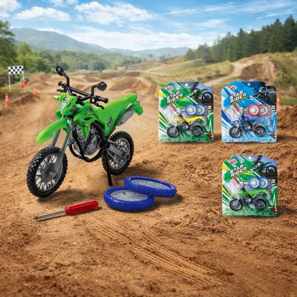 MAINAN MOTOR CROSS / MOTOR TRAIL / MINIATUR MOTOR WR