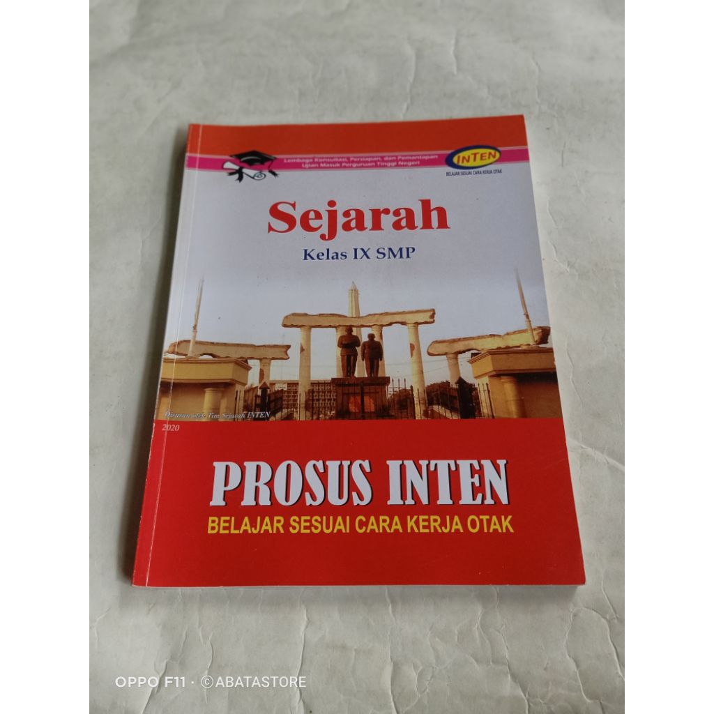 BUKU INTEN SEJARAH SMP KLS IX PROSUS INTEN BELAJAR SESUAI CARA KERJA OTAK TH 2020