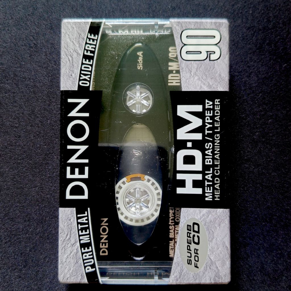 Kaset Kosong Denon HD-M 90 (Blank Cassette Tape) (Sealed)
