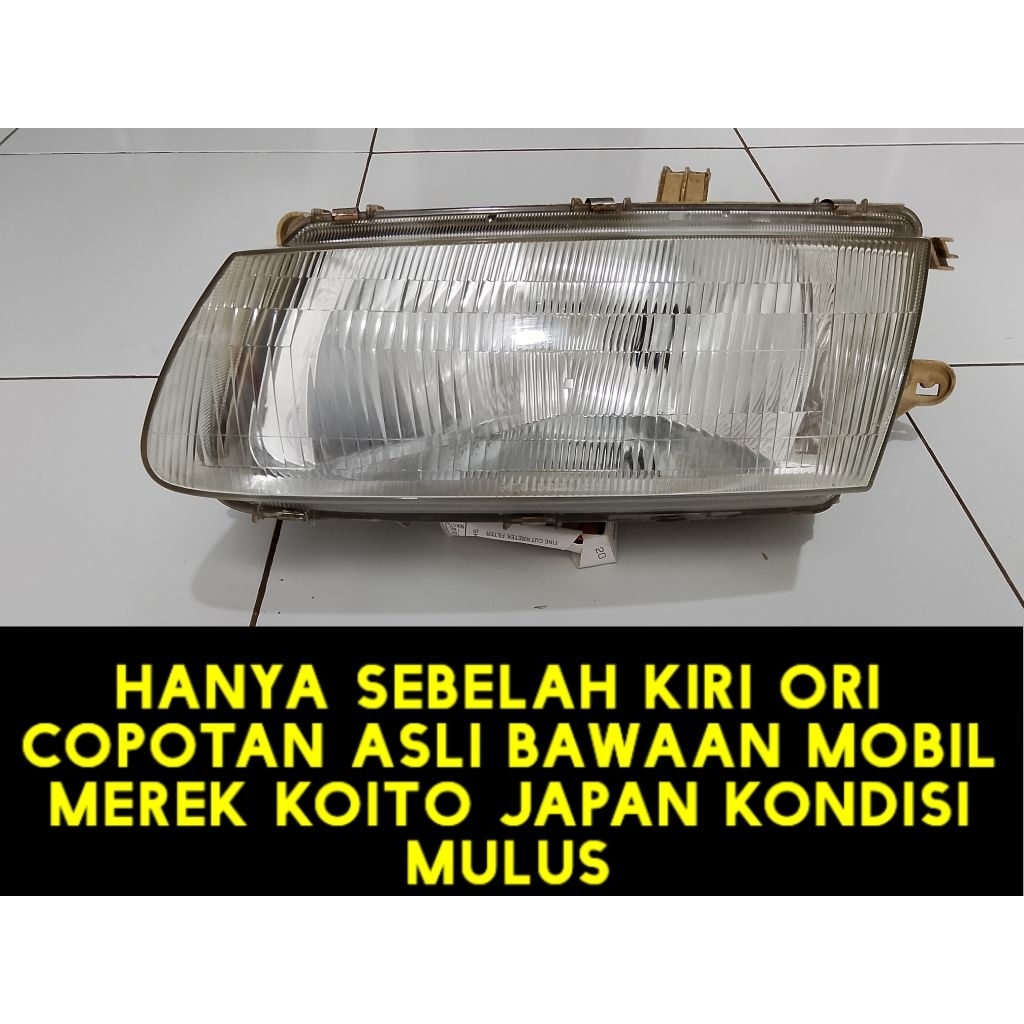 headlamp lampu depan Mazda 323 lantis