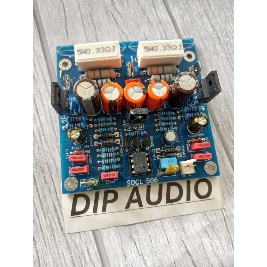 KIT DRIVER POWER SOCL 506 PCB DOUBLE LAYER TANPA FINAL POWER AMPLIFIER POWER SPEAKER