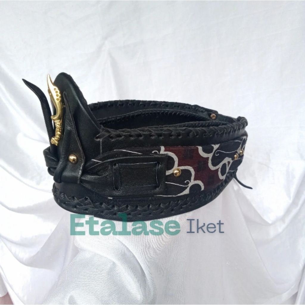 Blangkon kulit Asli,totopong khas sunda,udeng