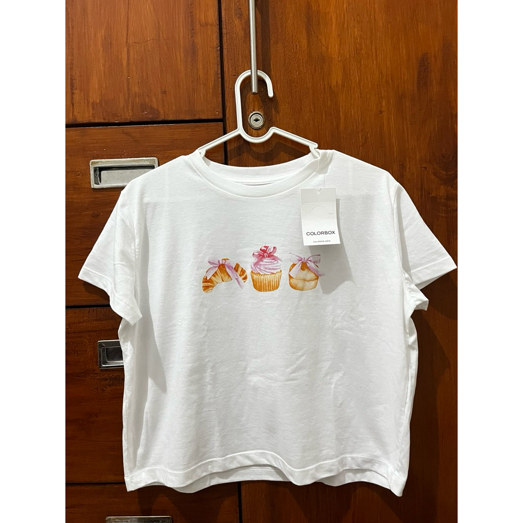 Kaos crop colorbox NEW