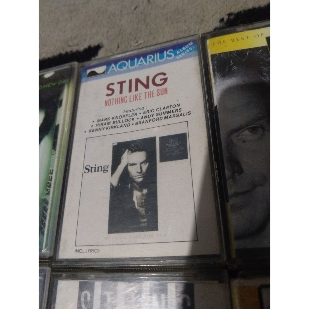 kaset pita sting / cek