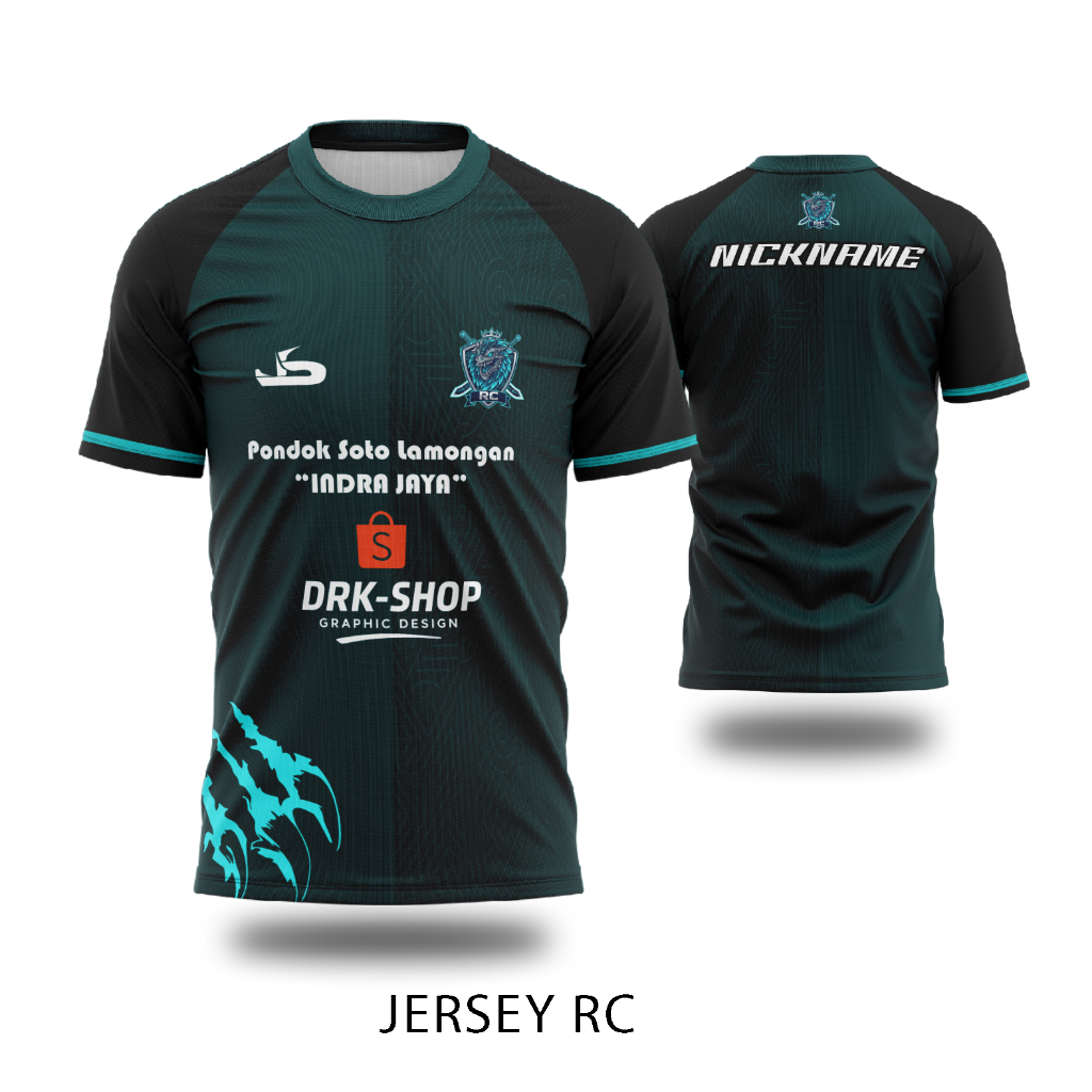 Jersey Esport Mobile Legend Bisa Custom Nama Gratis Ukuran XS - 6XL Anak Dewasa Evos Onic RRQ Alter 