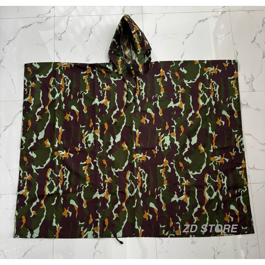 Ponco Jatah Loreng BRIMOB 2023/Jas Hujan Brimob