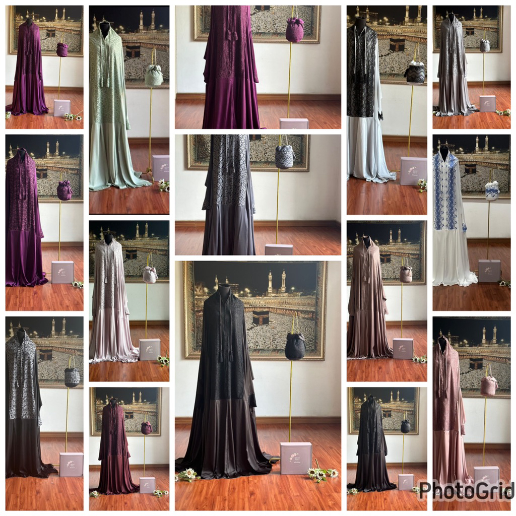 mukena terusan arman silk