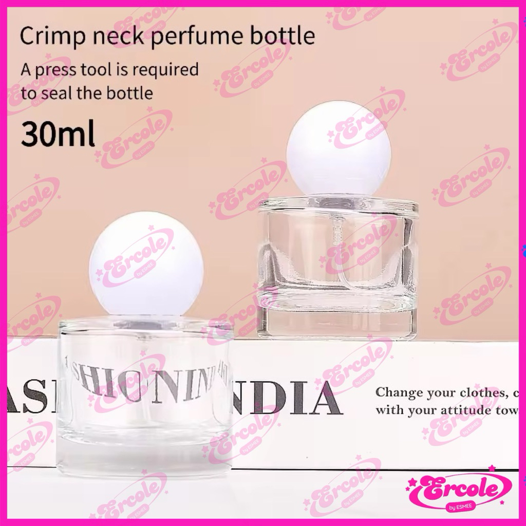 Botol Parfum Botol Kosong Parfum botol Kaca Kosong parfum 30ml Semi Press
