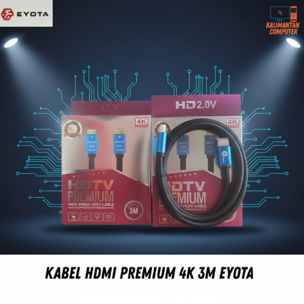 KABEL HDMI PREMIUM 4K 3M EYOTA